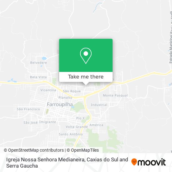 Igreja Nossa Senhora Medianeira map