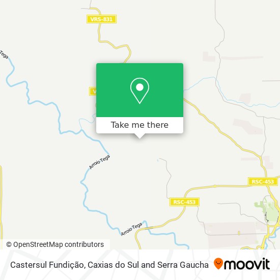 Castersul Fundição map