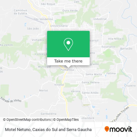 Motel Netuno map