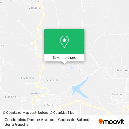 Condomínio Parque Alvorada map