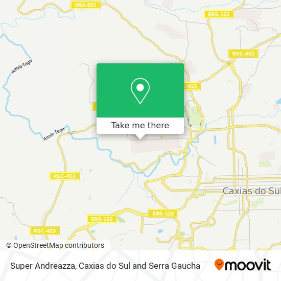 Super Andreazza map
