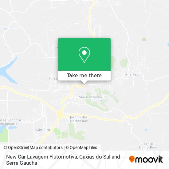 New Car Lavagem Flutomotiva map