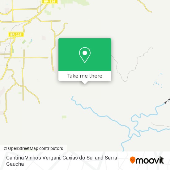 Cantina Vinhos Vergani map