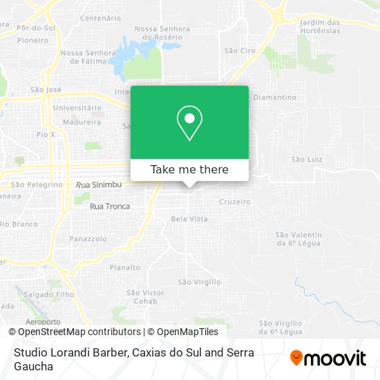 Studio Lorandi Barber map