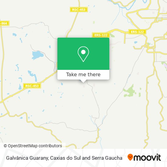 Galvânica Guarany map