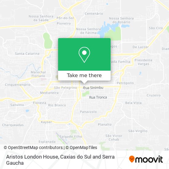 Aristos London House map