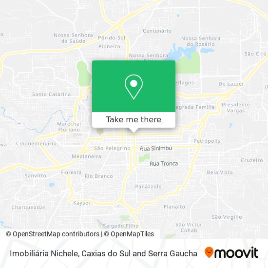 Imobiliária Nichele map