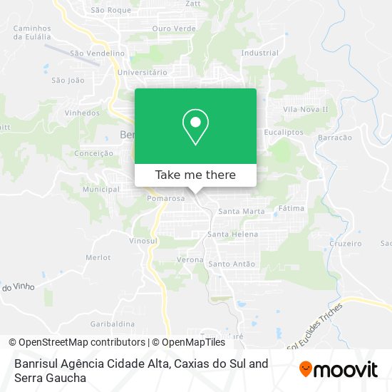 Banrisul Agência Cidade Alta map