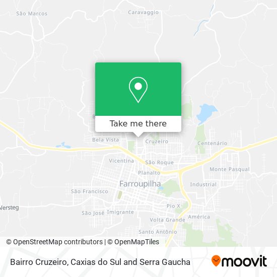 Bairro Cruzeiro map