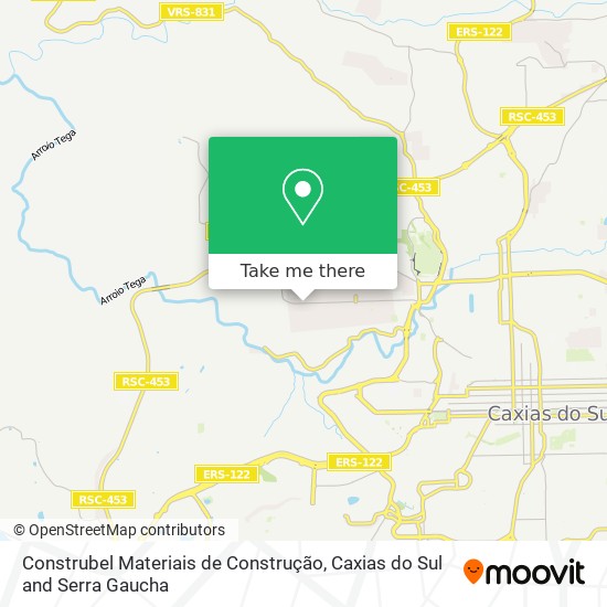 Construbel Materiais de Construção map