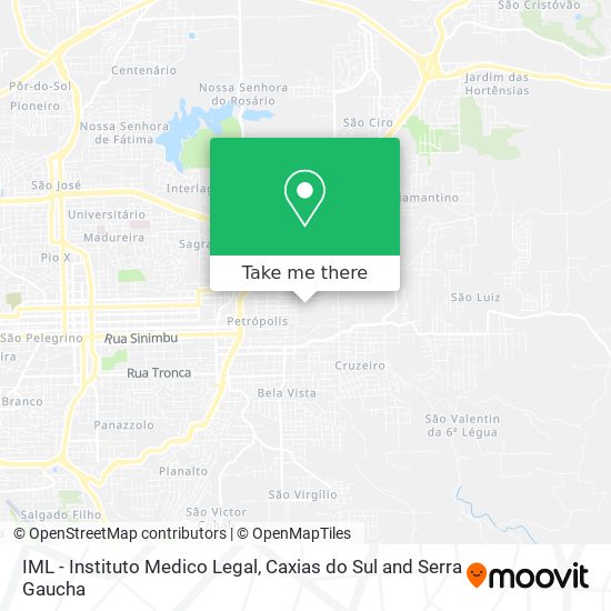 IML - Instituto Medico Legal map