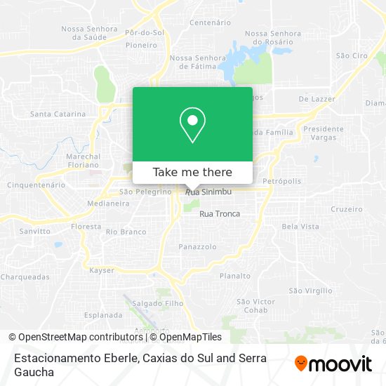 Estacionamento Eberle map