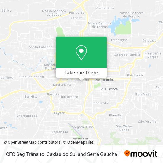 CFC Seg Trânsito map