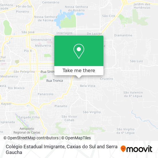 Colégio Estadual Imigrante map