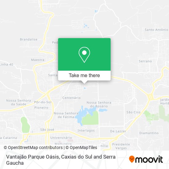 Vantajão Parque Oásis map