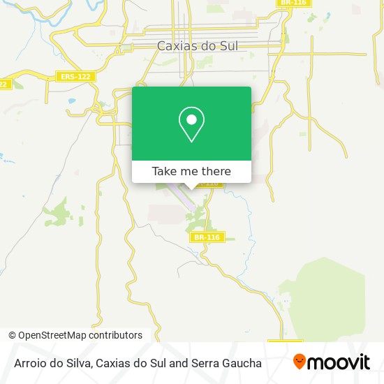 Arroio do Silva map