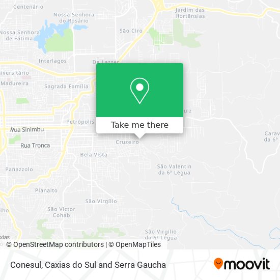 Conesul map