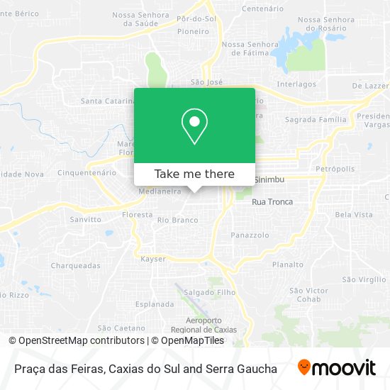 Praça das Feiras map