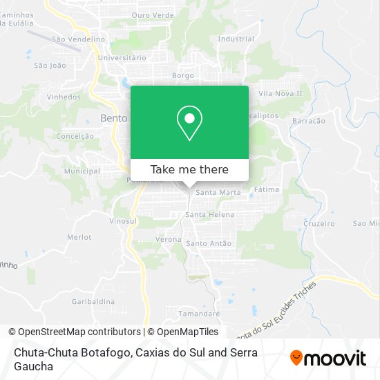 Chuta-Chuta Botafogo map