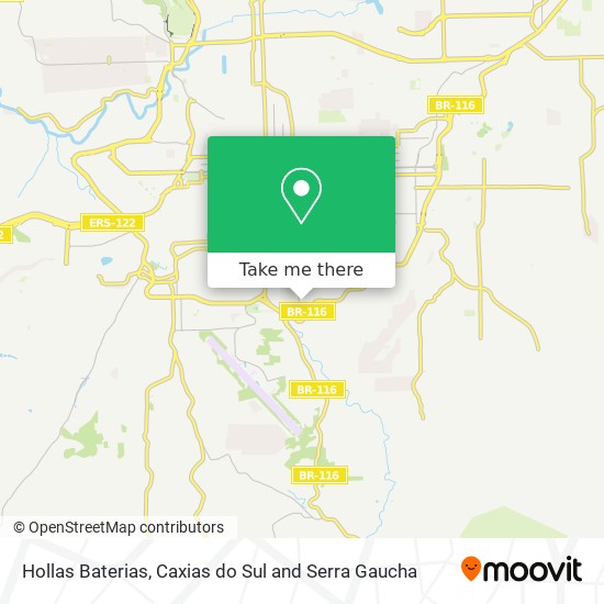 Hollas Baterias map