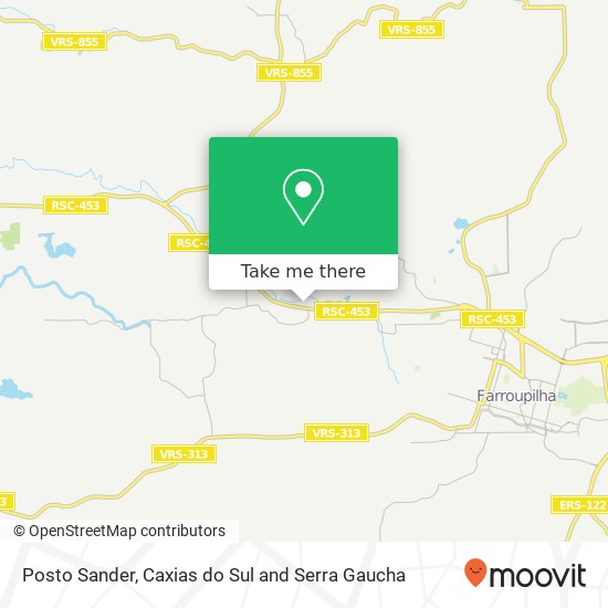 Posto Sander map