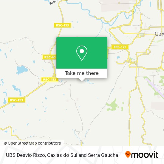 UBS Desvio Rizzo map