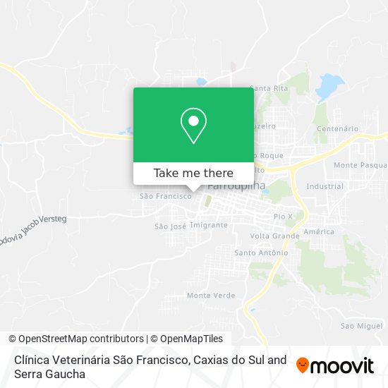 Clínica Veterinária São Francisco map