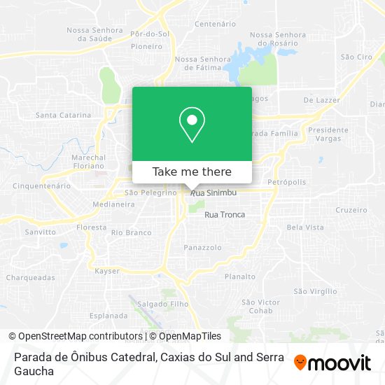 Parada de Ônibus Catedral map