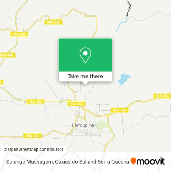 Solange Massagem map