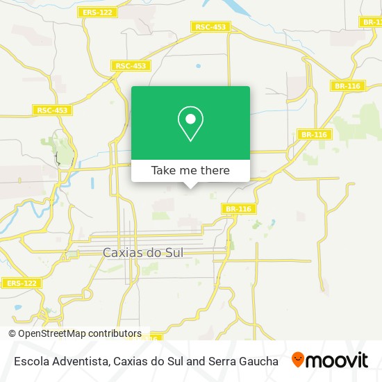 Escola Adventista map