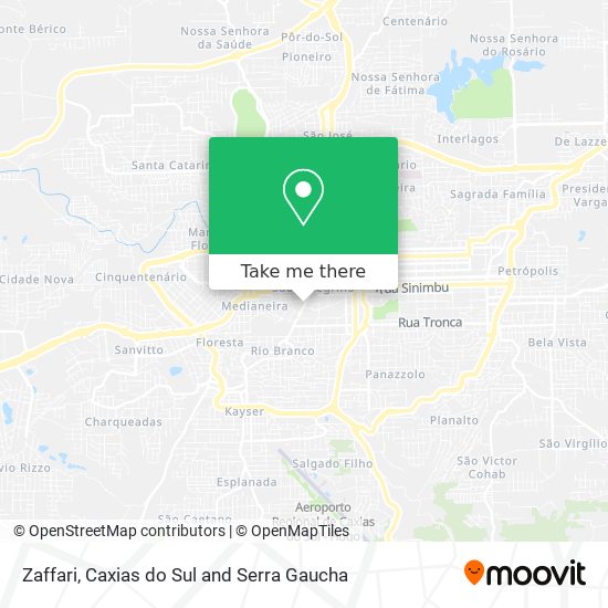 Zaffari map