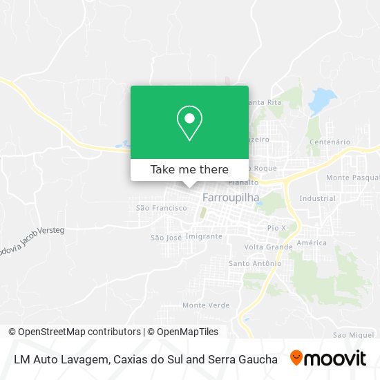 LM Auto Lavagem map