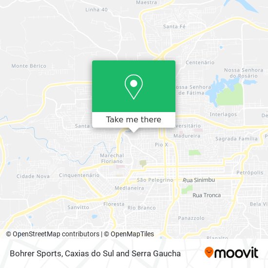 Mapa Bohrer Sports