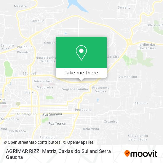 AGRIMAR RIZZI Matriz map