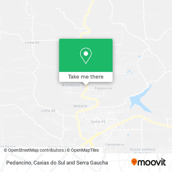 Pedancino map