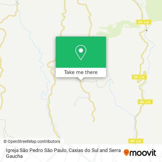 Igreja São Pedro São Paulo map
