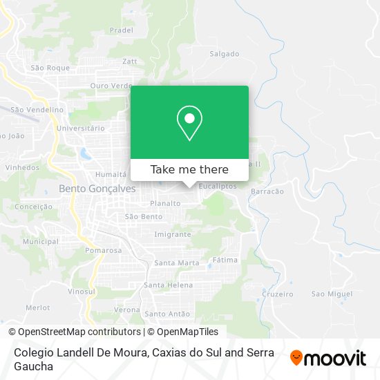 Colegio Landell De Moura map