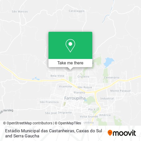 Estádio Municipal das Castanheiras map