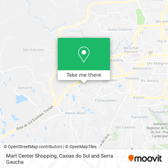 Mart Center Shopping map