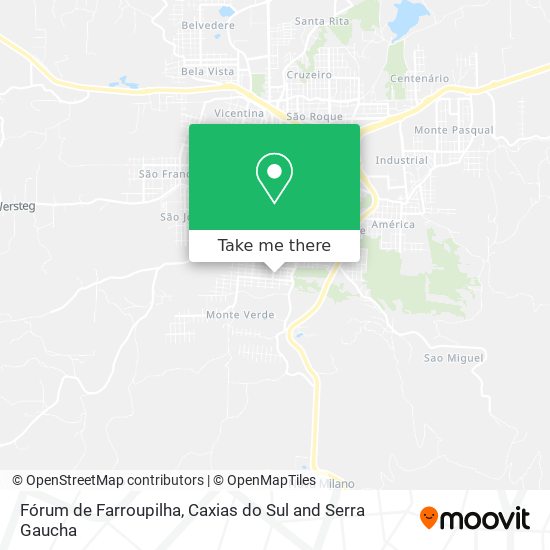 Fórum de Farroupilha map