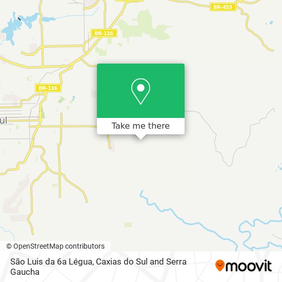 São Luis da 6a Légua map