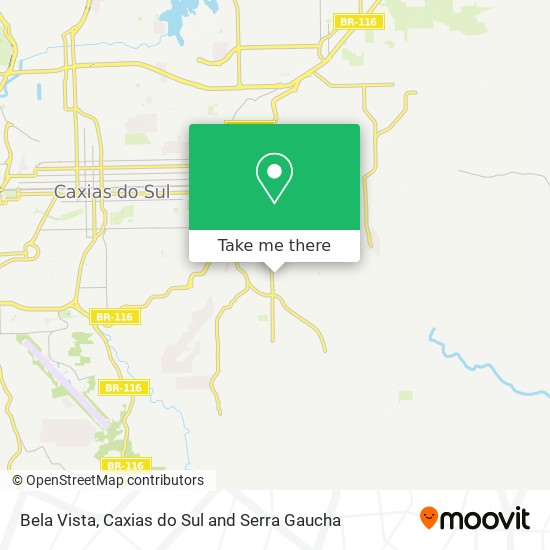 Bela Vista map