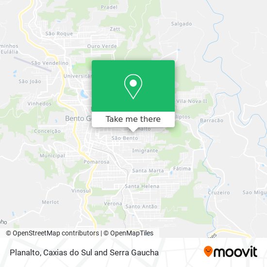 Planalto map