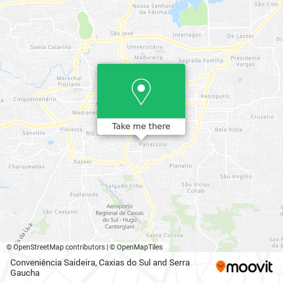Conveniência Saideira map