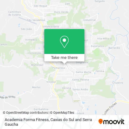 Academia Forma Fitness map