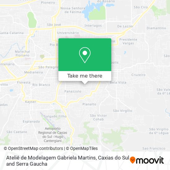 Ateliê de Modelagem Gabriela Martins map