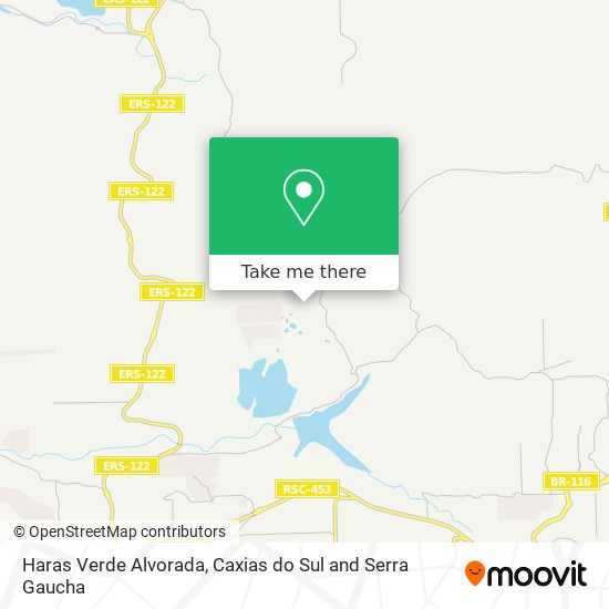 Haras Verde Alvorada map