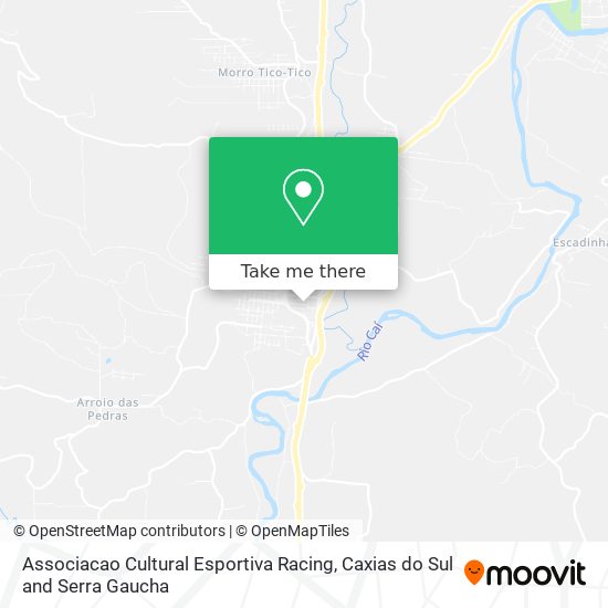 Associacao Cultural Esportiva Racing map