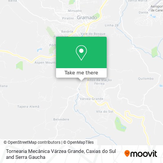Tornearia Mecânica Várzea Grande map
