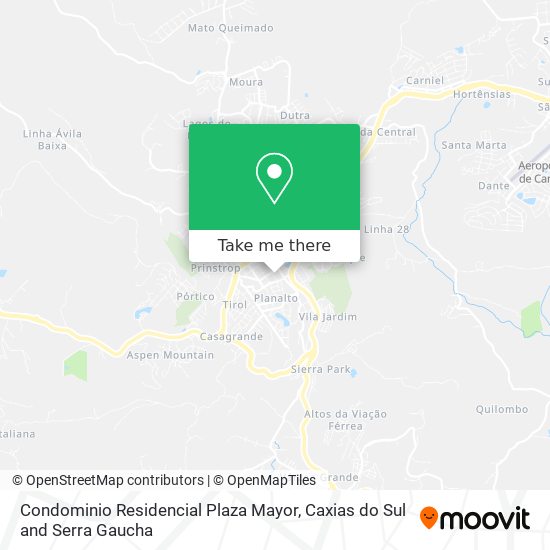 Condominio Residencial Plaza Mayor map
